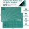 Rotary Cutter Set, Rotary Cutter for Fabric, 40 Pcs Fabric Cutter Wheel Kit, with A4 Gridded Cutting Mat, 1 Craft Knife, Steel Rule, 2 Different Models Exacto Knifefor Sewing, Quilting, Crafts Fabric
